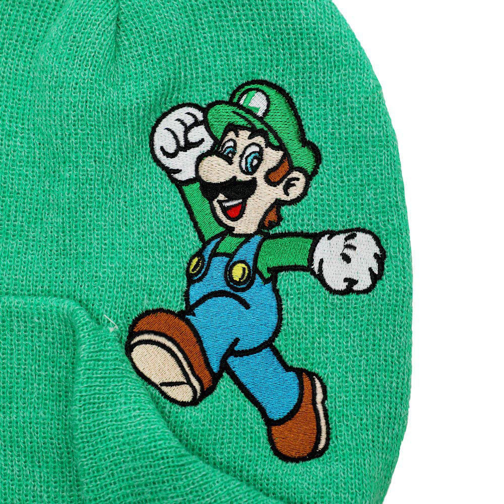 Super Mario Bros. Luigi Flex Fit Green Men's Hat