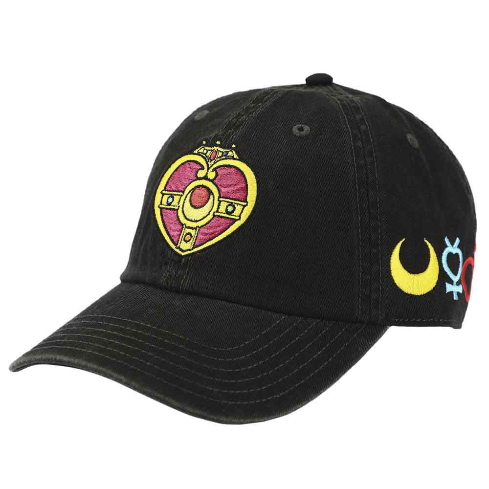 SAILOR MOON COSMIC HEART COMPACT EMBROIDERED HAT – Alicia display picture 2