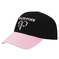 Blackpink Embroidered Logo Heart Hat
