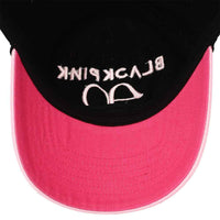 Blackpink Embroidered Logo Heart Hat