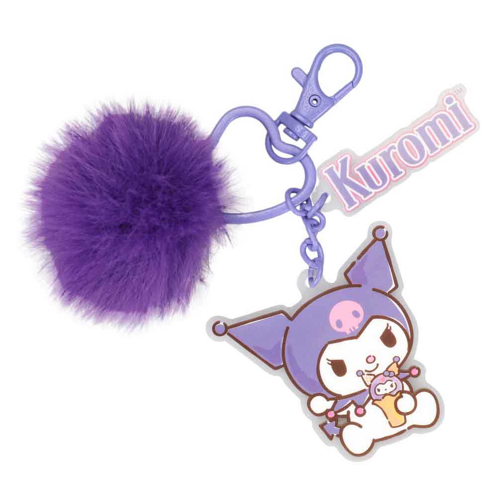 【新品】Chabi ボインキャミ KUROMI MULTI-CHARM & POM POM KEYCHAIN – Alicia's Anime