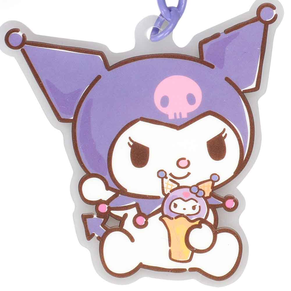 KUROMI MULTI-CHARM & POM POM KEYCHAIN – Alicia's Anime