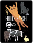 FRUITS BASKET - ANIMALS THROW BLANKET