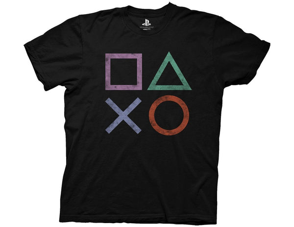 PLAYSTATION VINTAGE ICON ADULT T-SHIRT