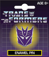 Transformers Decepticon Shield Enamel Pin