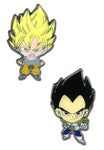 Dragon Ball Z Pin Set - Super Saiyan Goku and Vegeta