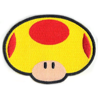 Super Mario Bros Mega Mushroom Patch