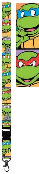 Teenage Mutant Ninja Turtles Lanyard - TMNT Faces
