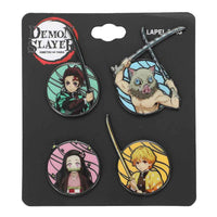 Demon Slayer Lapel Pin Set