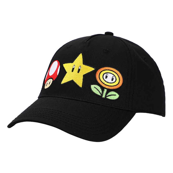 SUPER MARIO ICONS EMBROIDERED HAT