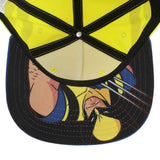 Marvel X-Men Wolverine Flat Bill Snapback