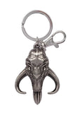 Star Wars The Mandalorian Skull Pewter Key Ring