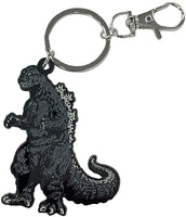 GODZILLA (ORIGINAL) - GODZILLA STAND ENAMEL METAL KEYCHAIN