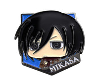 ATTACK ON TITAN - MIKASA ACKERMAN SD SHIELD PIN