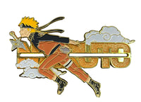 NARUTO SHIPPUDEN - NARUTO RUNNING WITH NAME MOVEABLE PIN