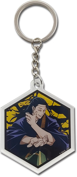 JUJUTSU KAISEN - SUGURU GETYO BASEYARD TOKYO KEYCHAIN
