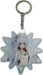 RWBY ICE QUEENDOM - WEISS WHITE COLOR ACRYLIC KEYCHAIN