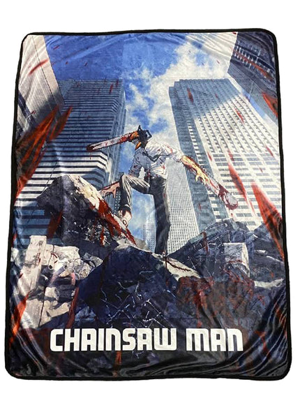 CHAINSAW MAN - KEY VISUAL #1 THROW BLANKET