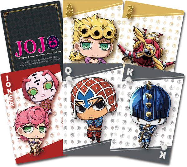 JOJO S4 - BIG SD GROUP PLAYING CARDS