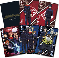 JUJUTSU KAISEN - CHARACTER GROUP ICON PLAYING CARDS