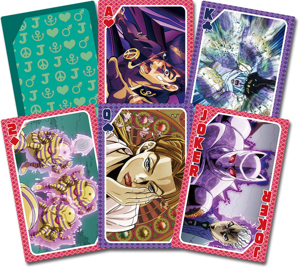 JOJO S3 - SECOND HALF GROUP SCREENSHOT PLAYING CARDS