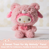 My Melody CafŽ Latte Bear Costume Plush, 10 in