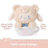 Cinnamoroll CafŽ Latte Bear, 6 in