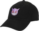 Pokemon Embroidered Gengar Adult Baseball Hat