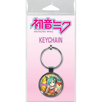Hatsune Miku With Fans Kuroshihi Keychain