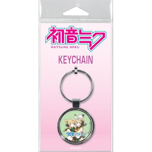 Hatsune Miku Rin Len ICA Keychain