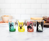 Spy X Family Family Trio And Logo 4pc. 1.5oz. Mini Glass Set