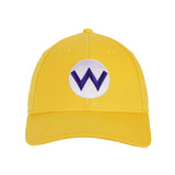 Super Mario Wario Embroidery Cotton Twill B2 Structured Baseball Cap Traditional Adjustable