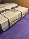 Super NES System with wires and 1 controller