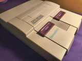 Super NES System with wires and 1 controller