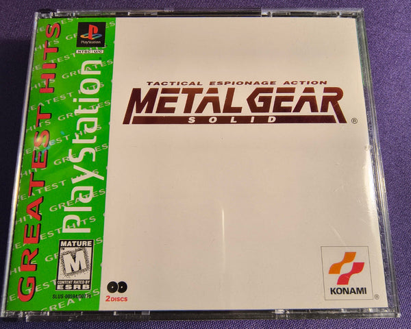 Metal Gear Solid [Greatest Hits] Playstation