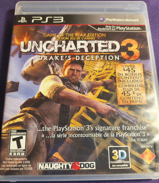 Uncharted 3: Drakes Deception [Game of the Year] Playstation 3