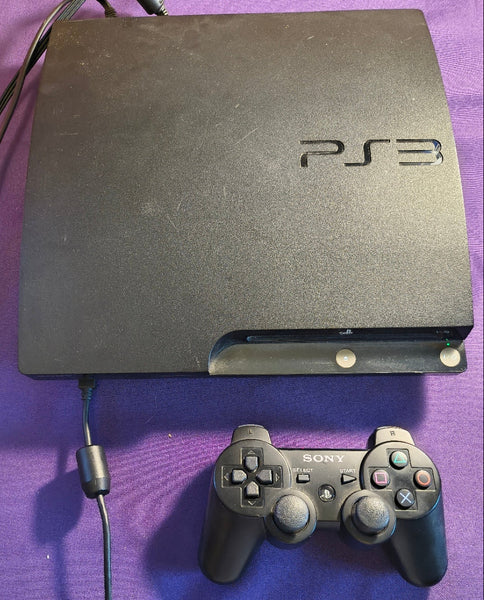 Playstation 3 System 120GB with controller, cords and 22 digital games installed
