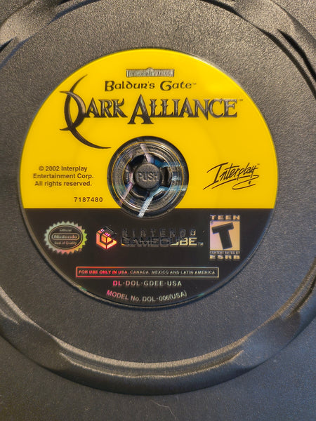 Baldur's Gate Dark Alliance - Gamecube (Disc only)