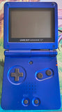 GameBoy Advance SP System (Cobalt) + Charger