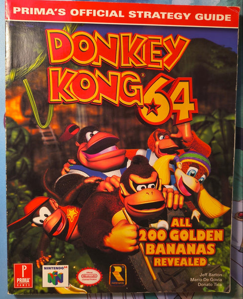Donkey Kong 64 Strategy Guide by Prima