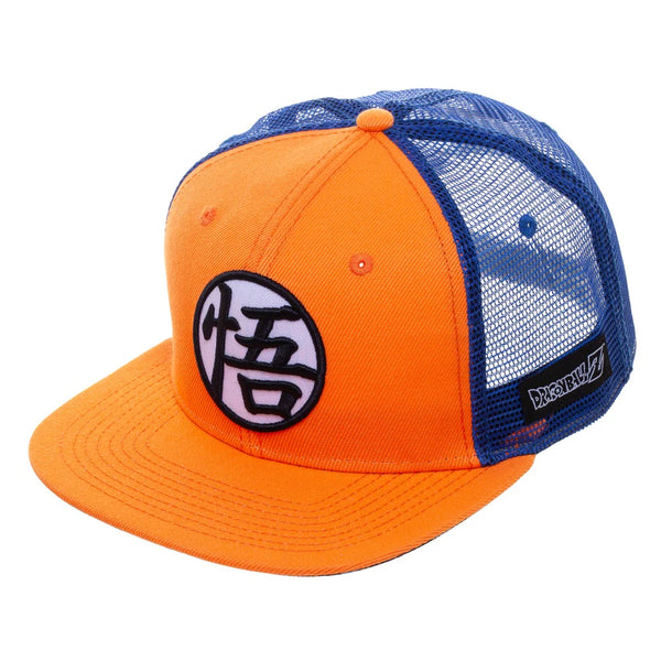 Dragon Ball Z anime cartoon symbol Orange adjustable hat cap for Men