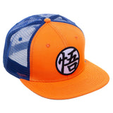 Dragon Ball Z anime cartoon symbol Orange adjustable hat cap for Men