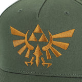 The Legend Of Zelda Hyrule Crest Embroidery Poly Wool B104 Baseball Cap Snapback