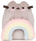 Pusheen with Rainbow, 9.5 in