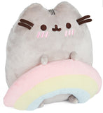 Pusheen with Rainbow, 9.5 in