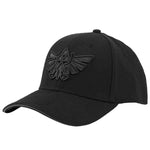 ZELDA HYRULE TRIFORCE RAISED EMBROIDERED LOGO CURVED BILL SNAPBACK