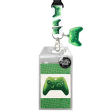 XBOX RUBBER CHARM CONTROLLER SUBLIMATED LANYARD