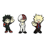 MY HERO ACADEMIA CHIBI CHARACTER LAPEL PINS