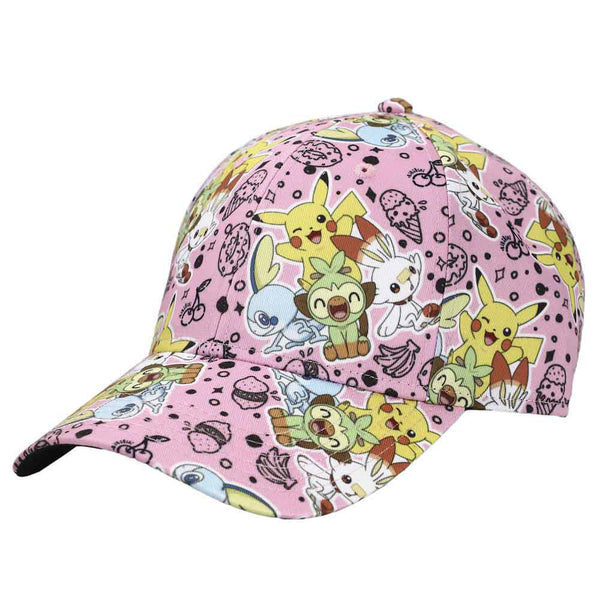 POKEMON SWEET TIME CHARACTERS AOP HAT