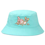 MY MELODY FLAT EMBROIDERED BUCKET HAT